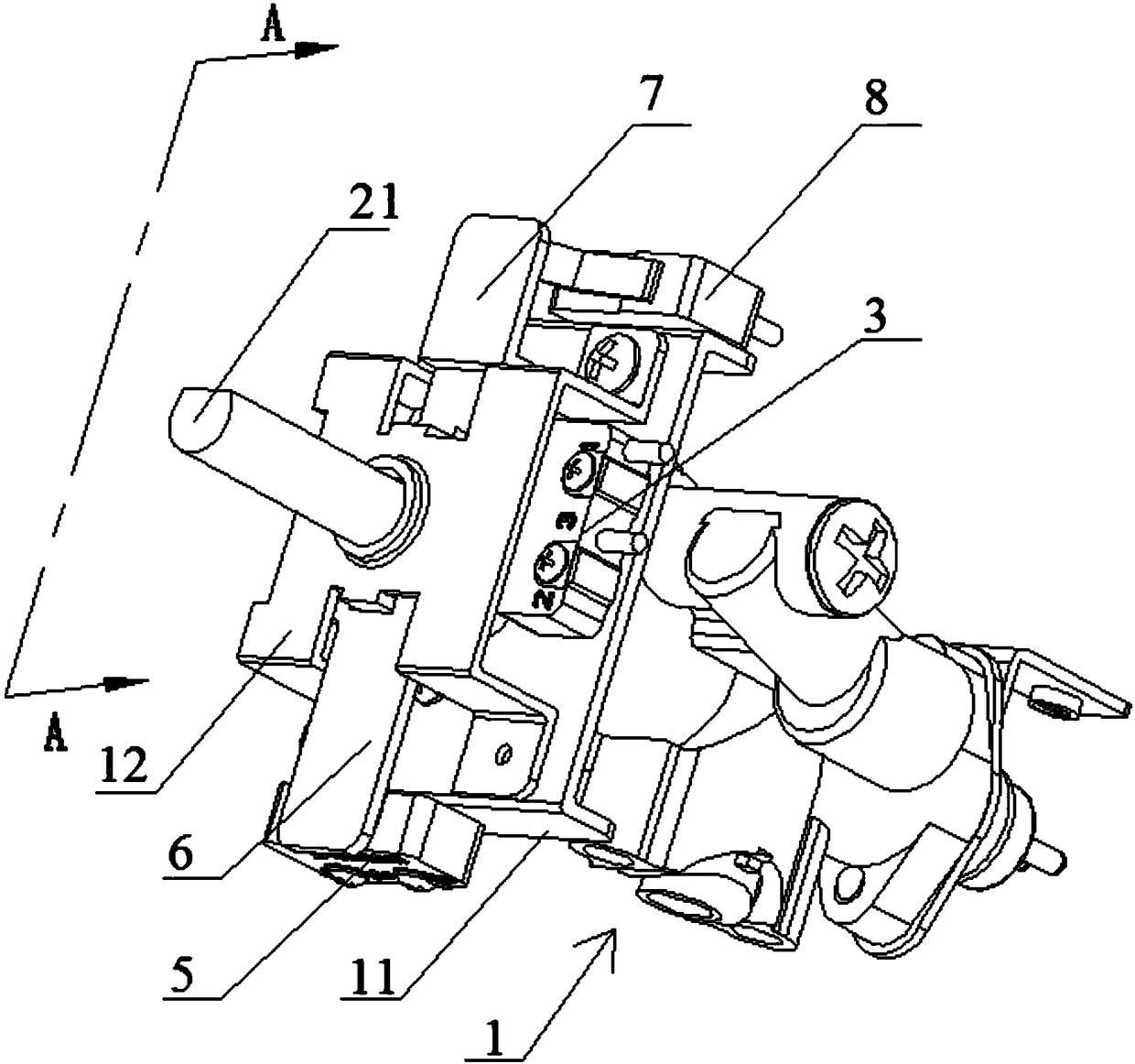 Stove plug valve and stove