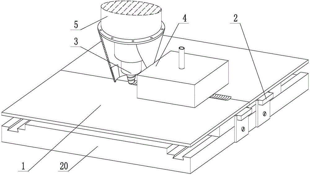 Friction stir welding process for combining back surface heating with frontal surface chilling