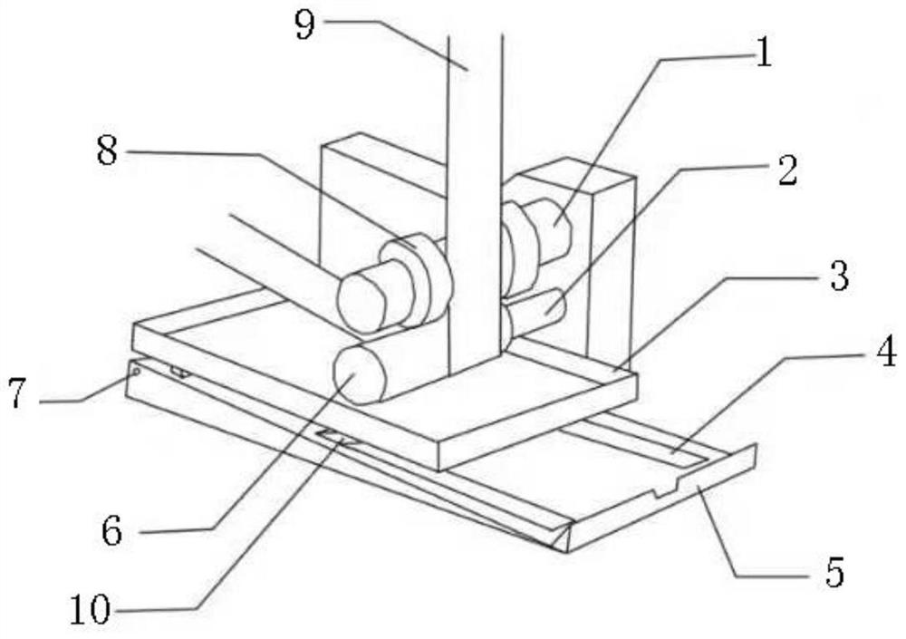 Cigarette paper conveying paper scrap cleaning and stacking device