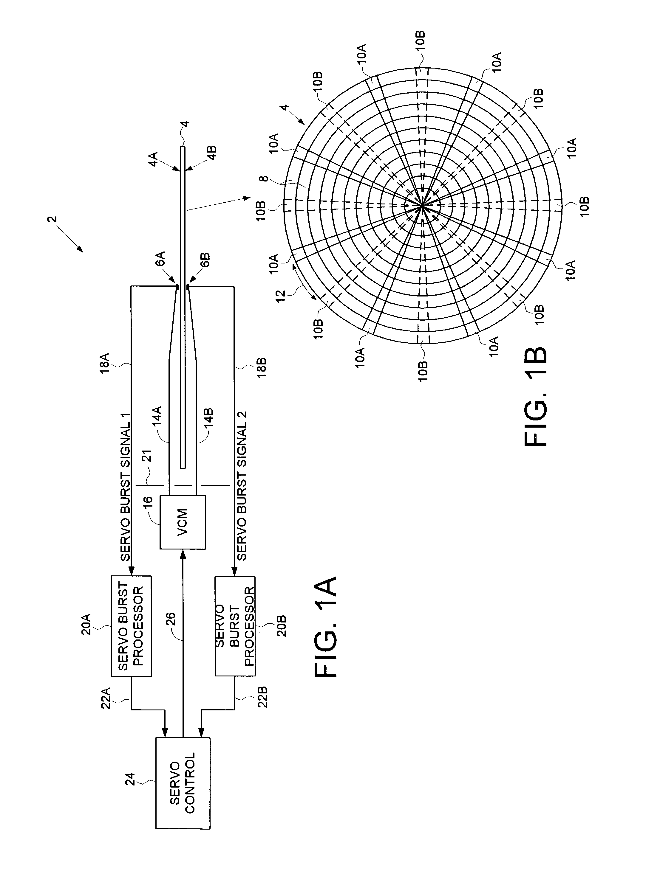 Disk drive reading servo sectors recorded at a relative offset on multiple disk surfaces to increase the servo sample rate