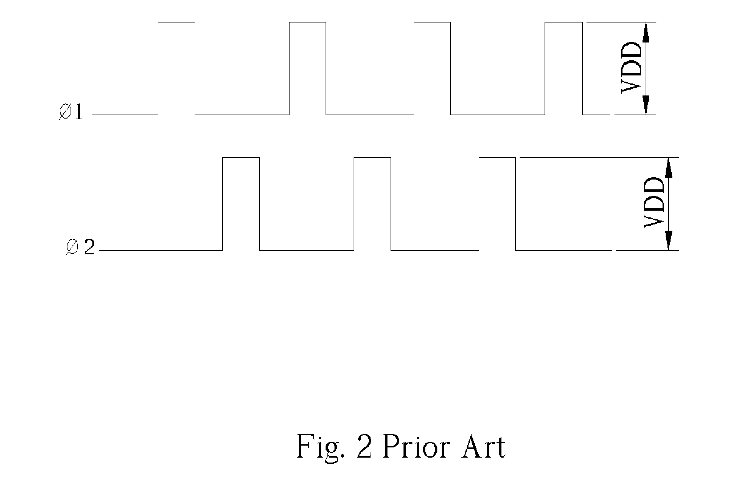 Four-phase dual pumping circuit