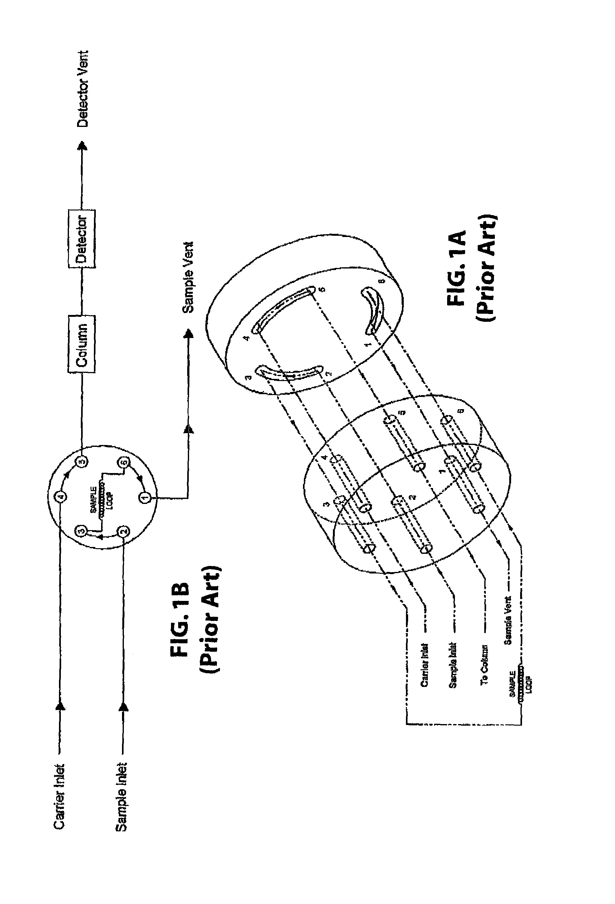 Rotary valve and analytical chromatographic system using the same