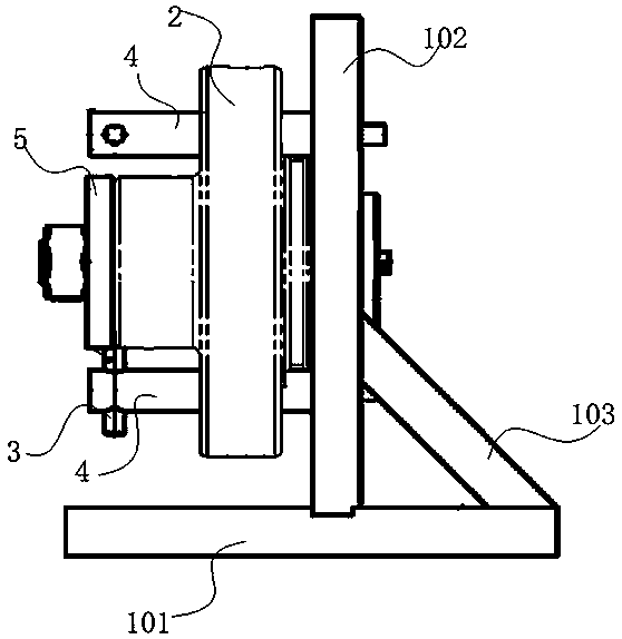 Numerical control machine tool clamp