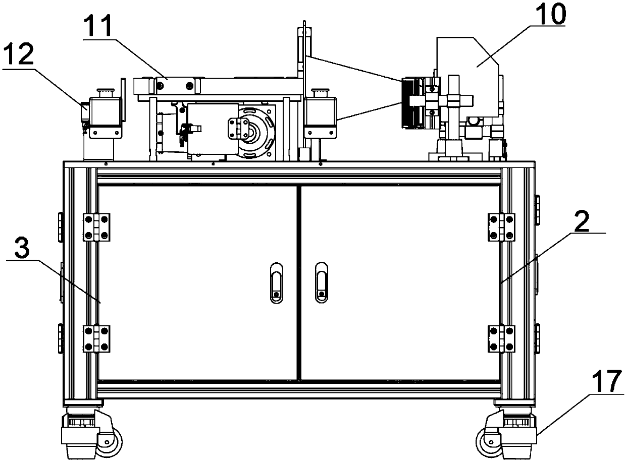 Automatic drilling equipment for silicon carbide honeycomb ceramics based on visual identification