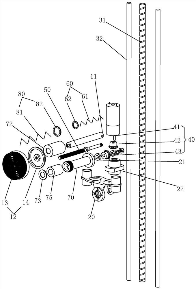 Scrubbing and washing device