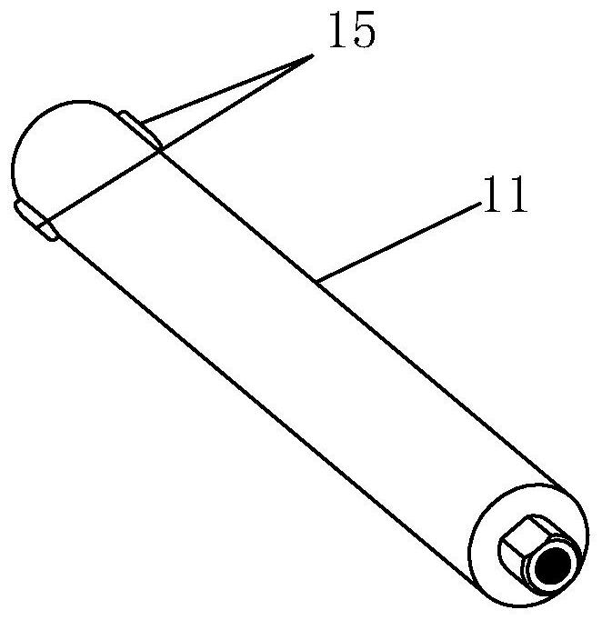 Scrubbing and washing device