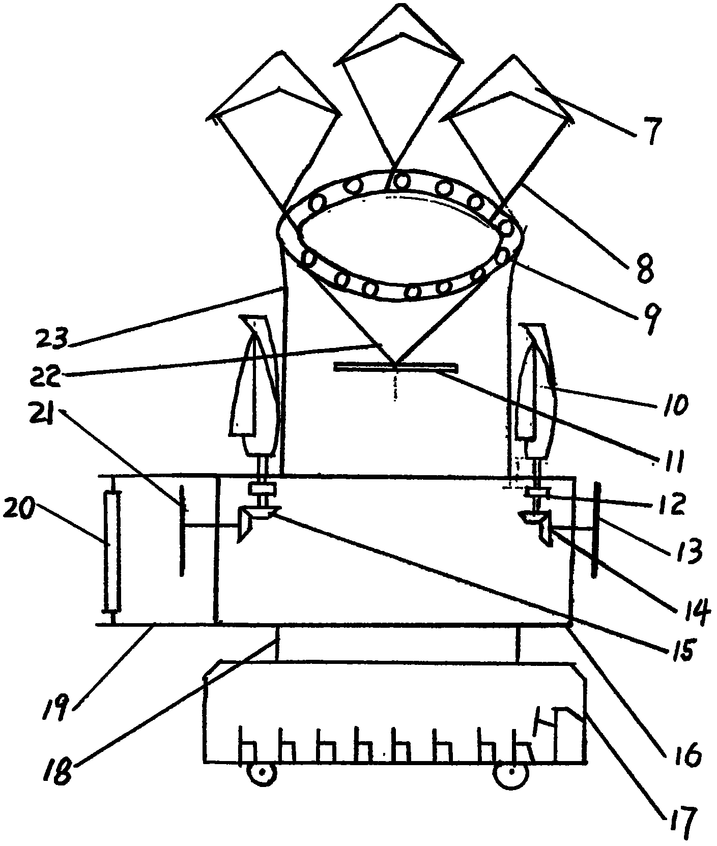 Wind-powered air transportation system