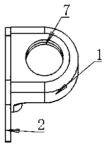 Special sulfur conveying and connecting device