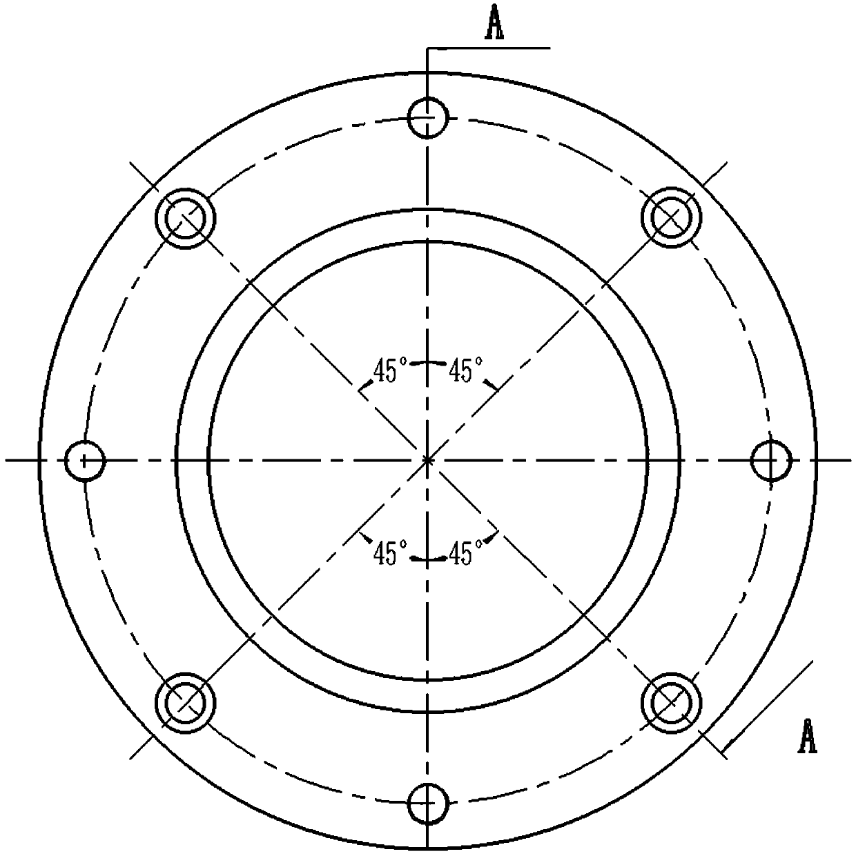 Horizontal split centrifugal pump shaft seal structure