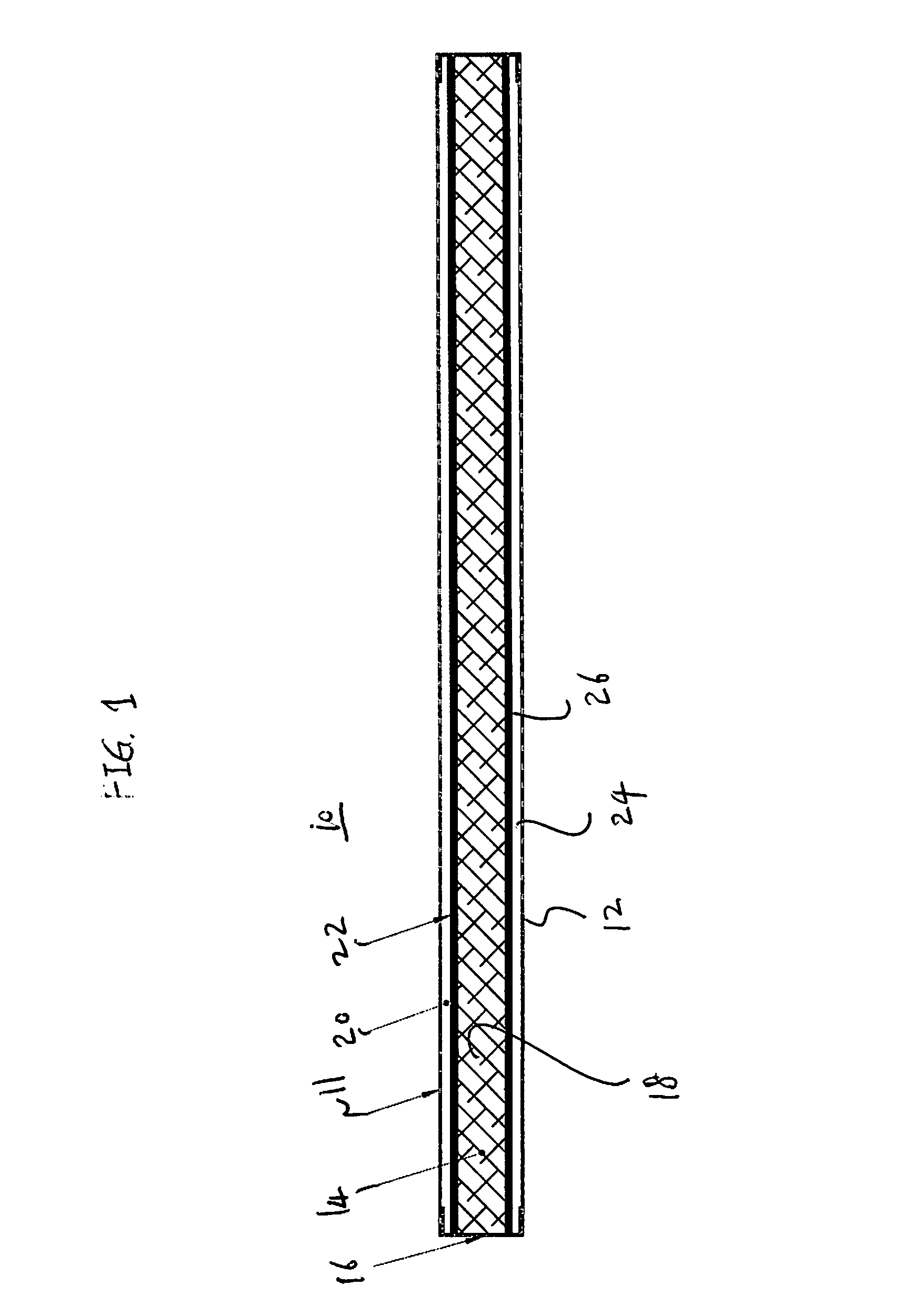 Composite Panel and Method for Strengthening a Door Structure