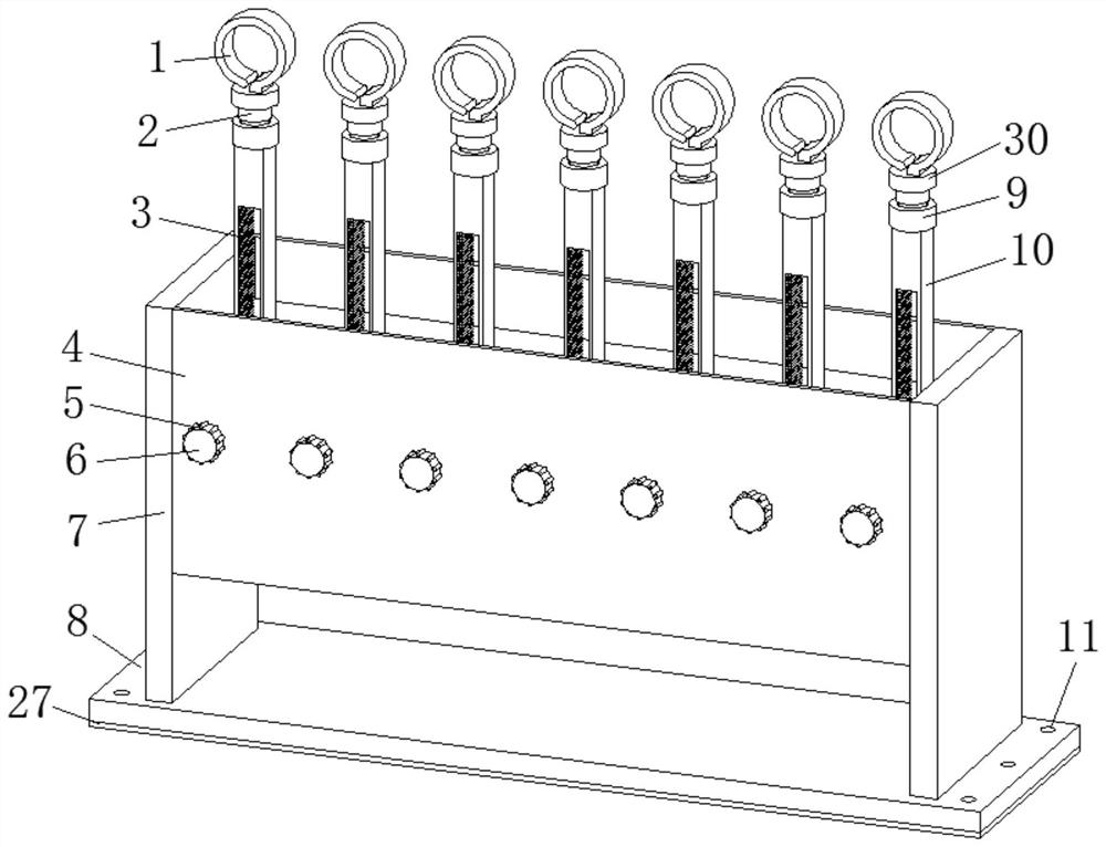 Yarn correction device for textile production