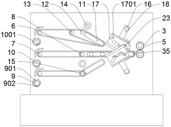 Production apparatus and production process of composite fabric