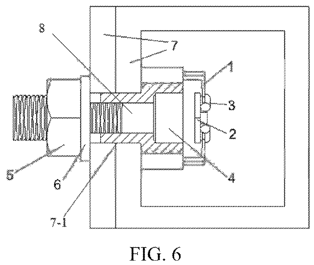 Blind bolt fastening device