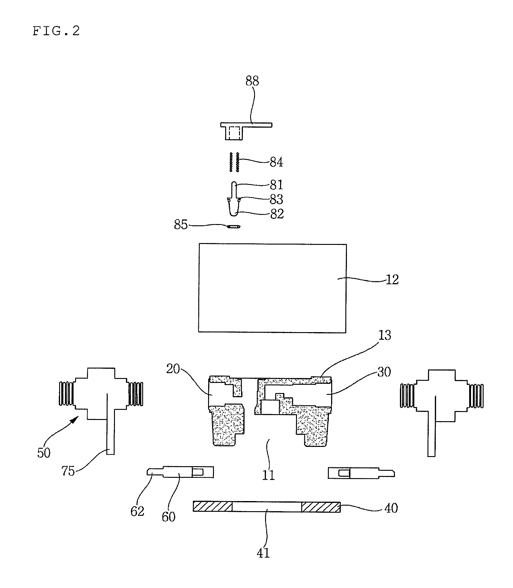 Detachable rotational filter supporter