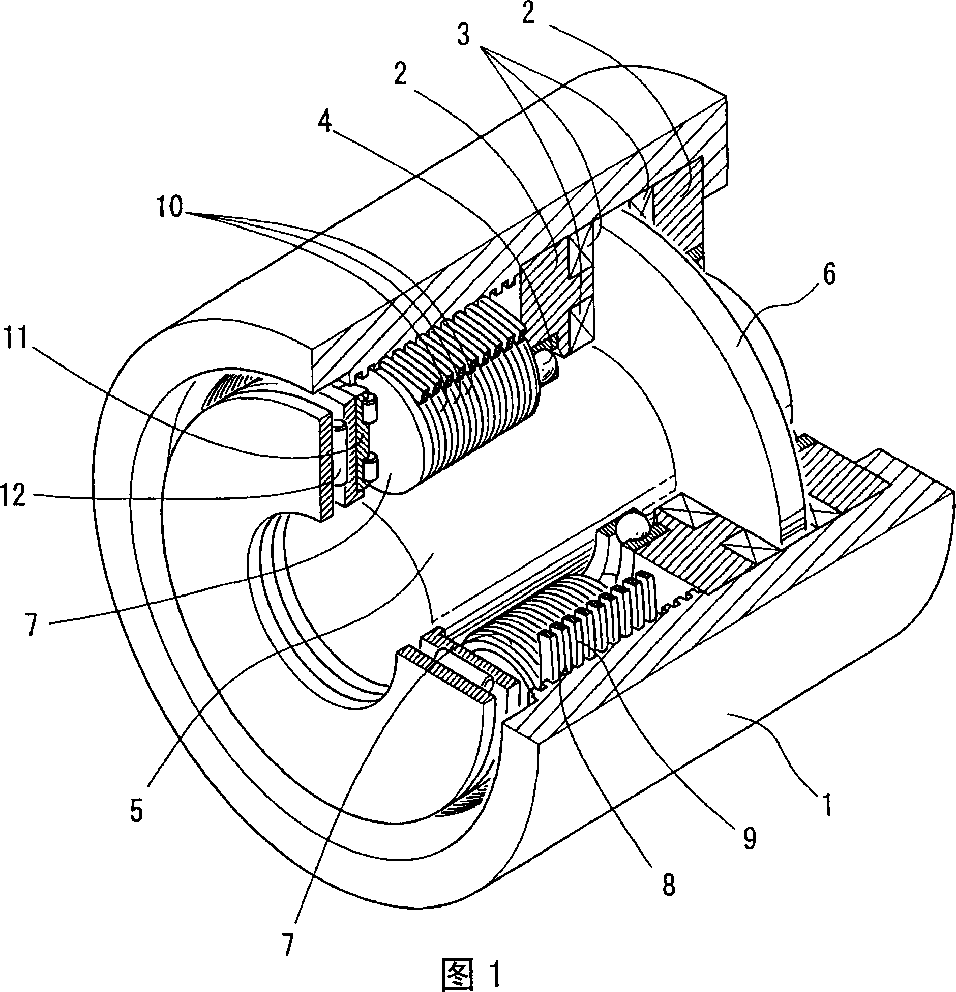 Electric direct-acting actuator and electric brake device
