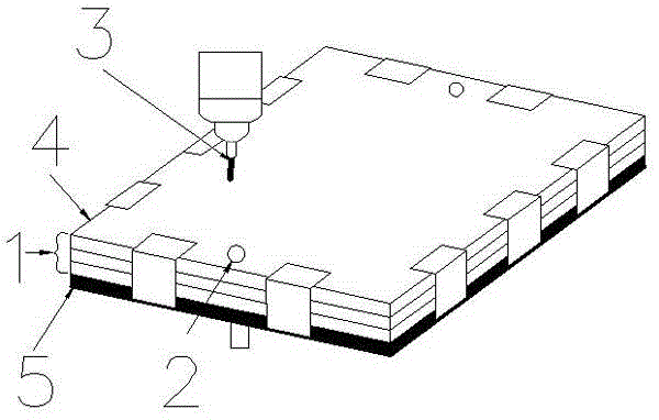 Method for preparing PCB (Printed Circuit Board) aluminum foils by using cast-rolled slabs