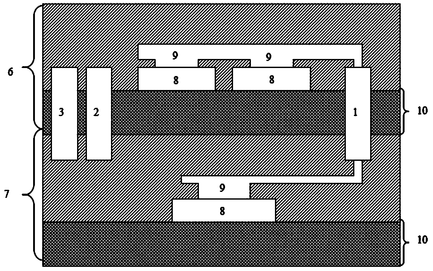 Automatic layout method for positions of heat through holes in 3D integrated circuit