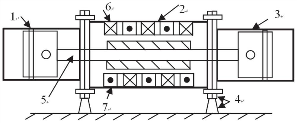 A double-winding free-piston linear generator and its control method