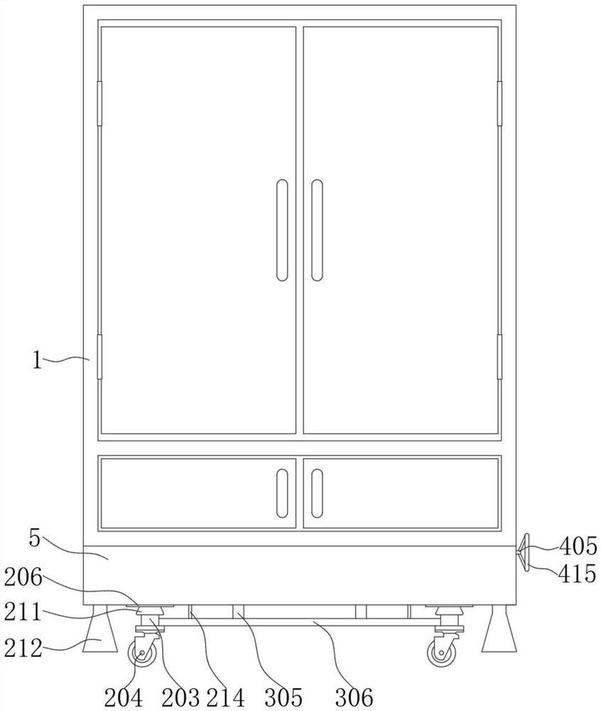 Fixing device for human resource management frame