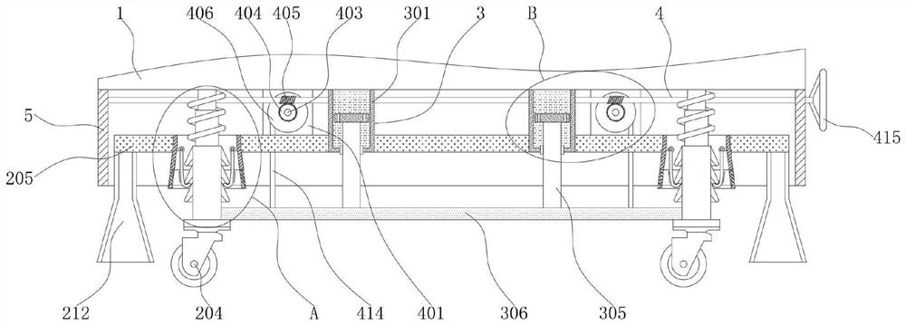 Fixing device for human resource management frame