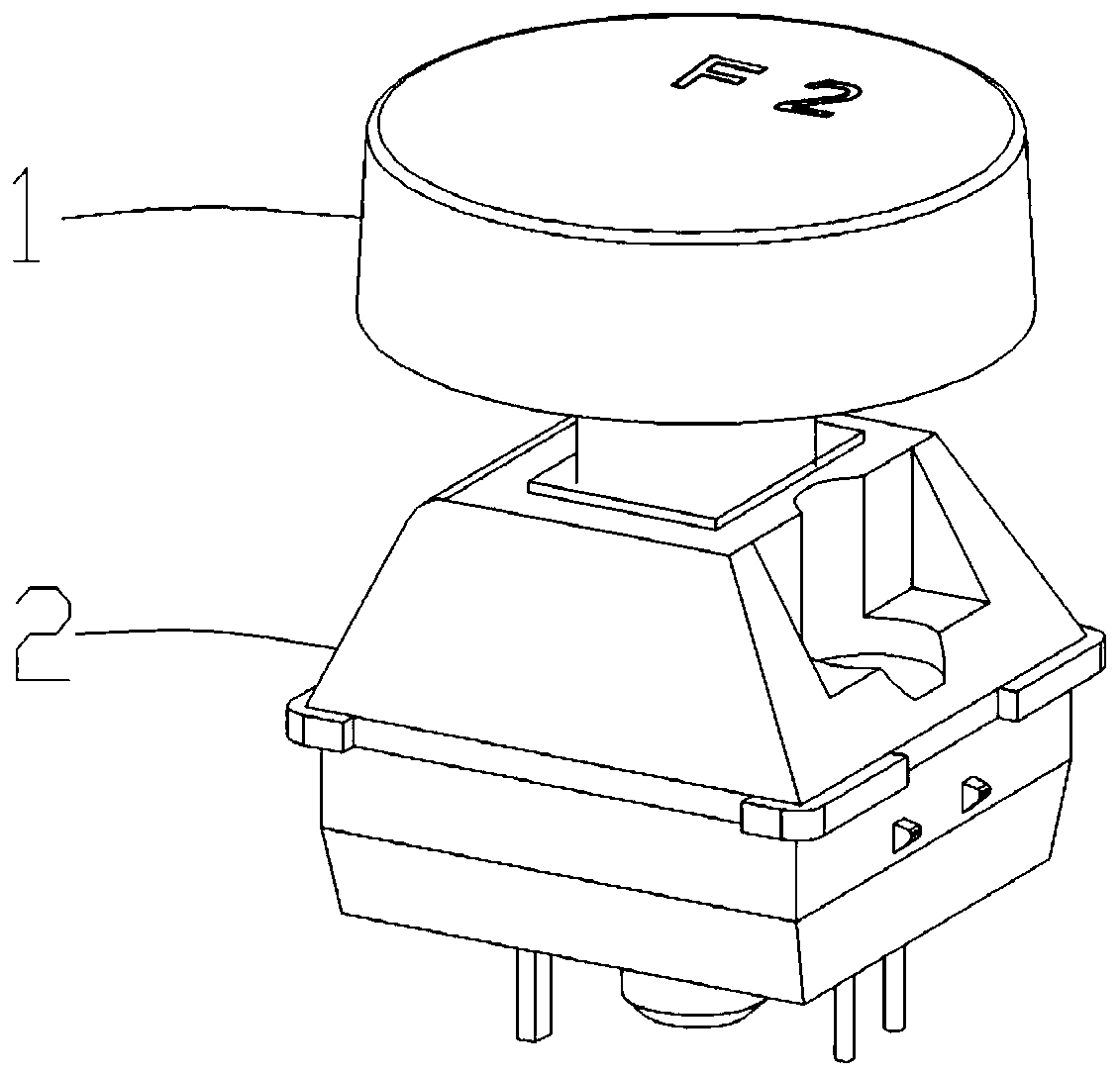 Key cap and preparation method thereof