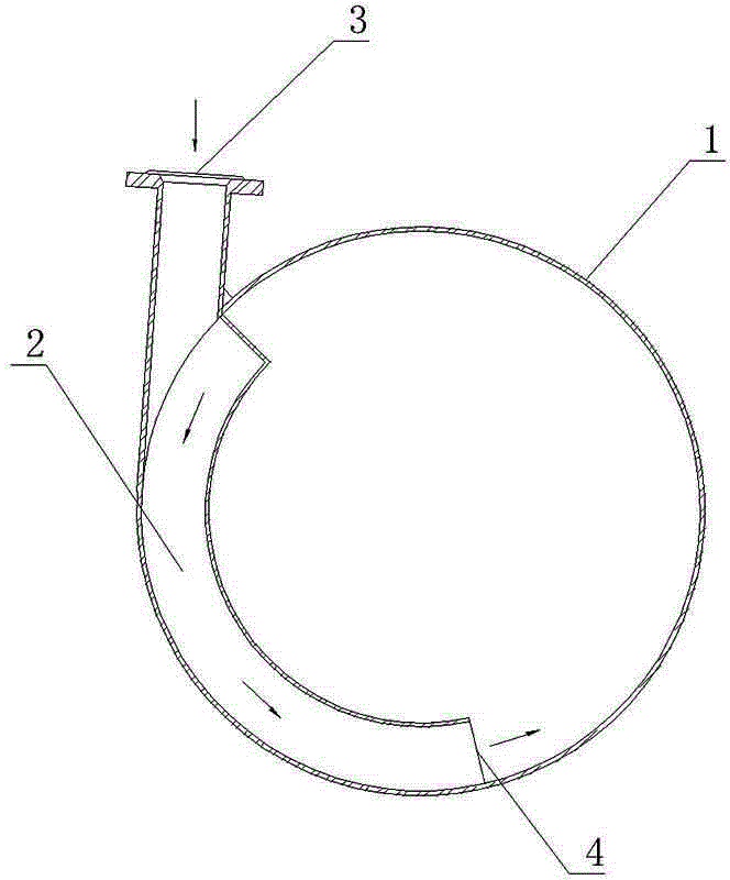 Evaporator separator material distributing foam-removing device