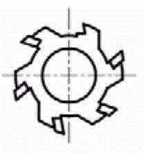 Transverse milling type tree mover