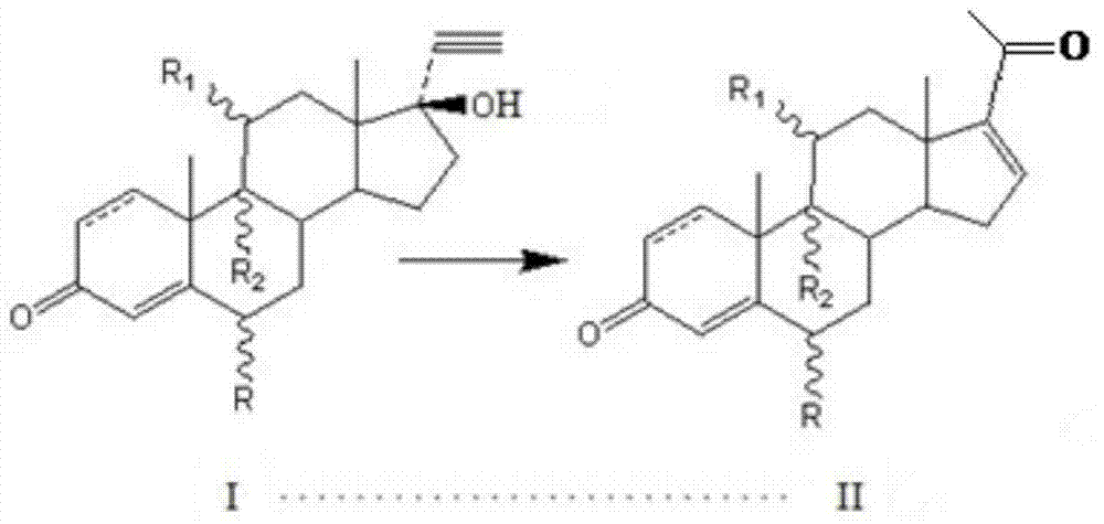 Preparation method for pregna-16-ene-3, 20-dione steroid derivative