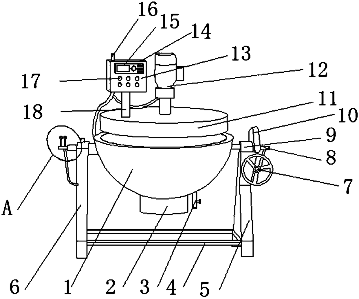 Multifunctional building concrete mixing equipment with efficient and uniform mixing effect