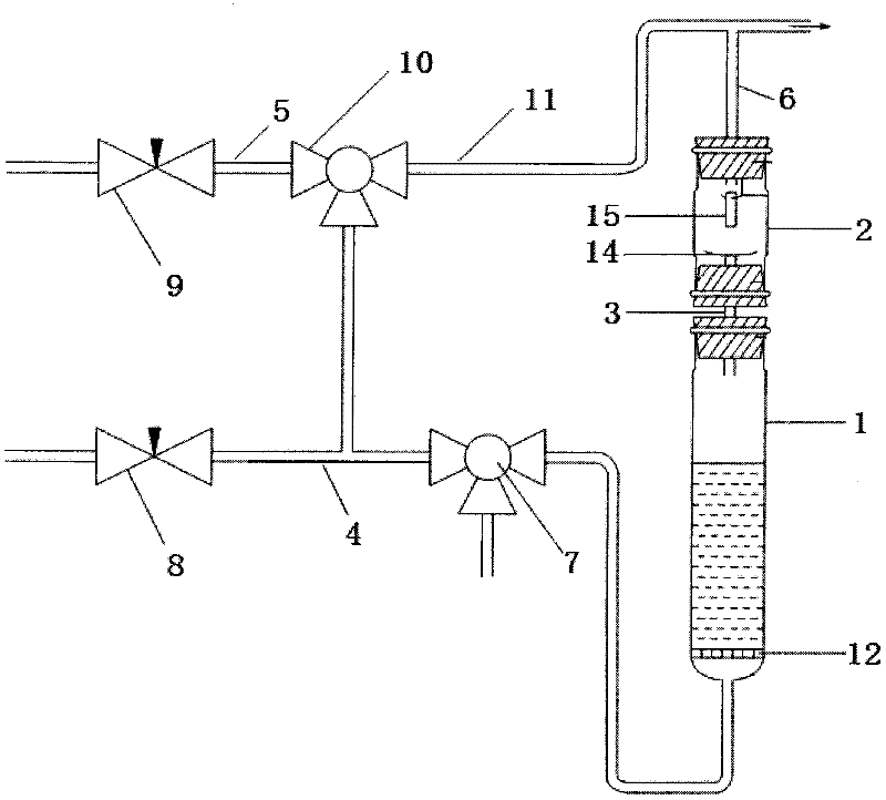 Detection device, and detection method for hydrogen sulfide in oil product