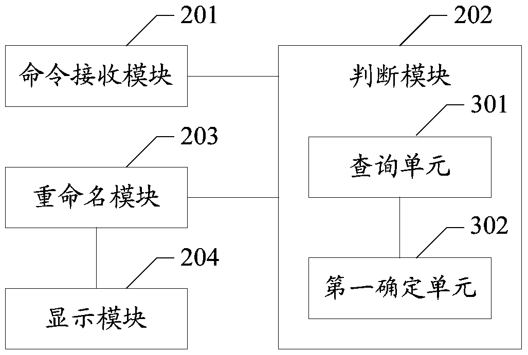 Method and device for displaying mobile terminal desktop application name and a mobile terminal