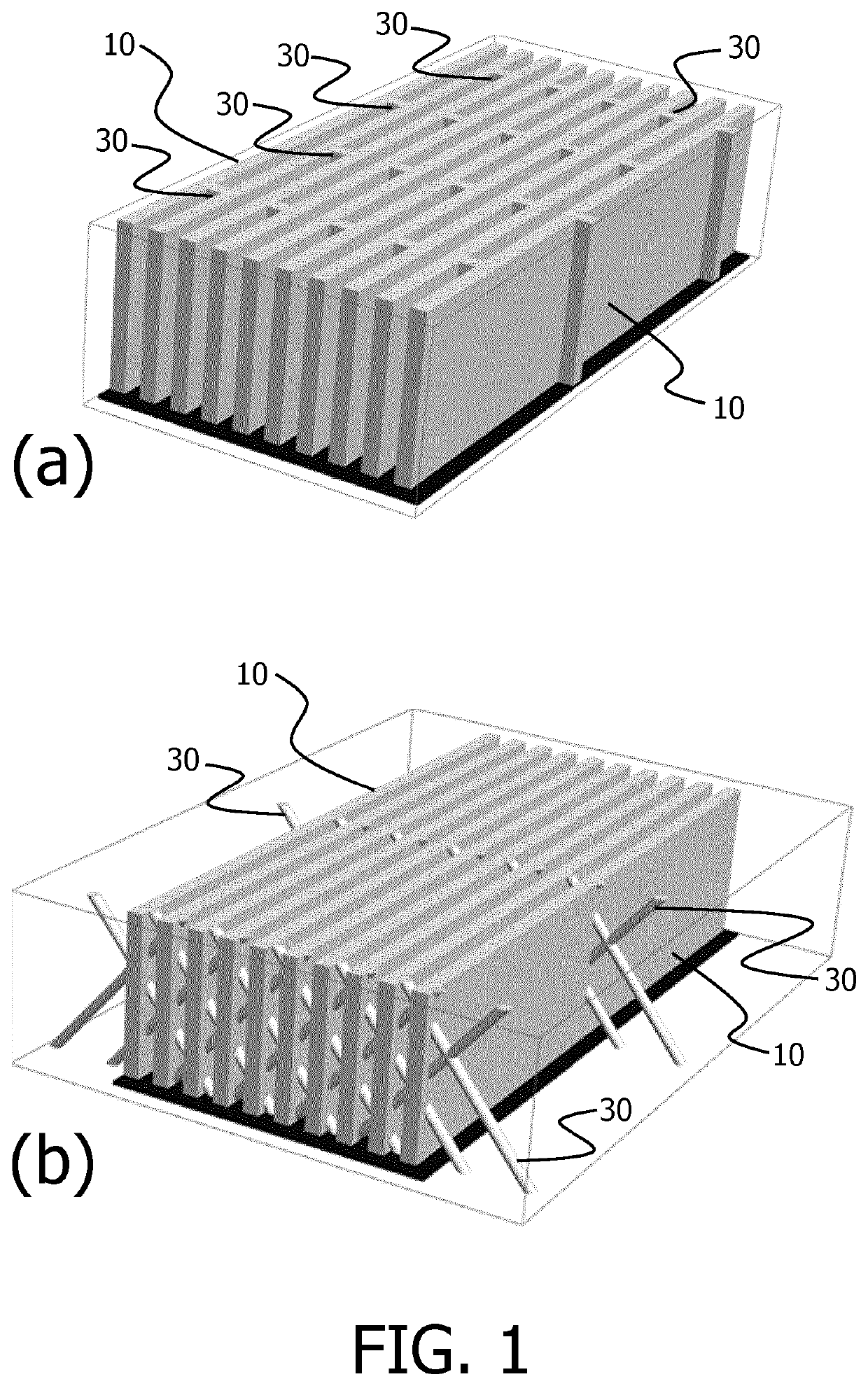 Stabilized grating structures