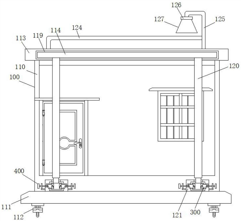 Convenient-to-install worker living quarter mobile house for house construction engineering construction