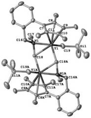 Monocene trivalent transition metal complex containing neutral benzyl heteroatom ligand and use