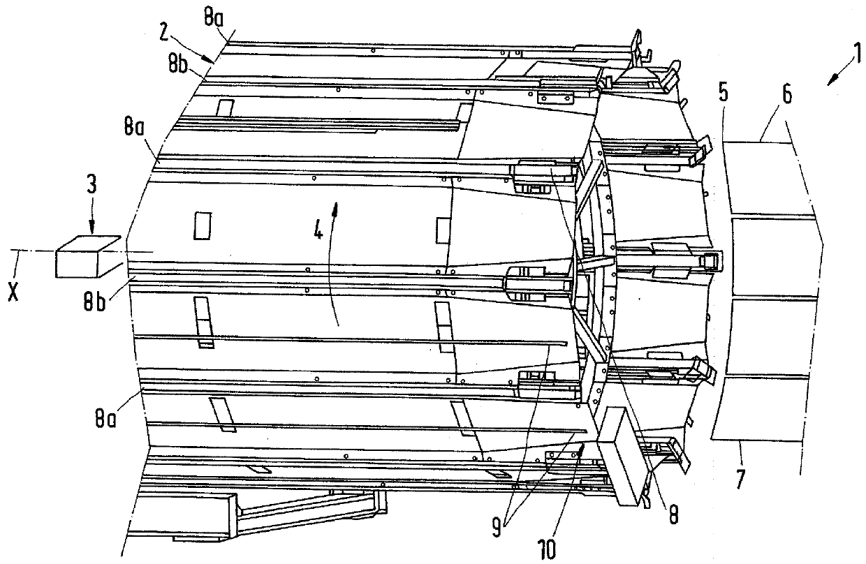 Jacquard chain warping machine