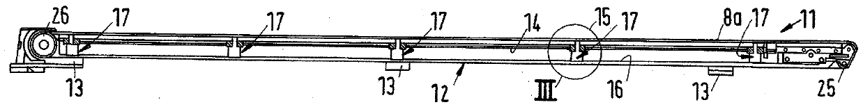 Jacquard chain warping machine