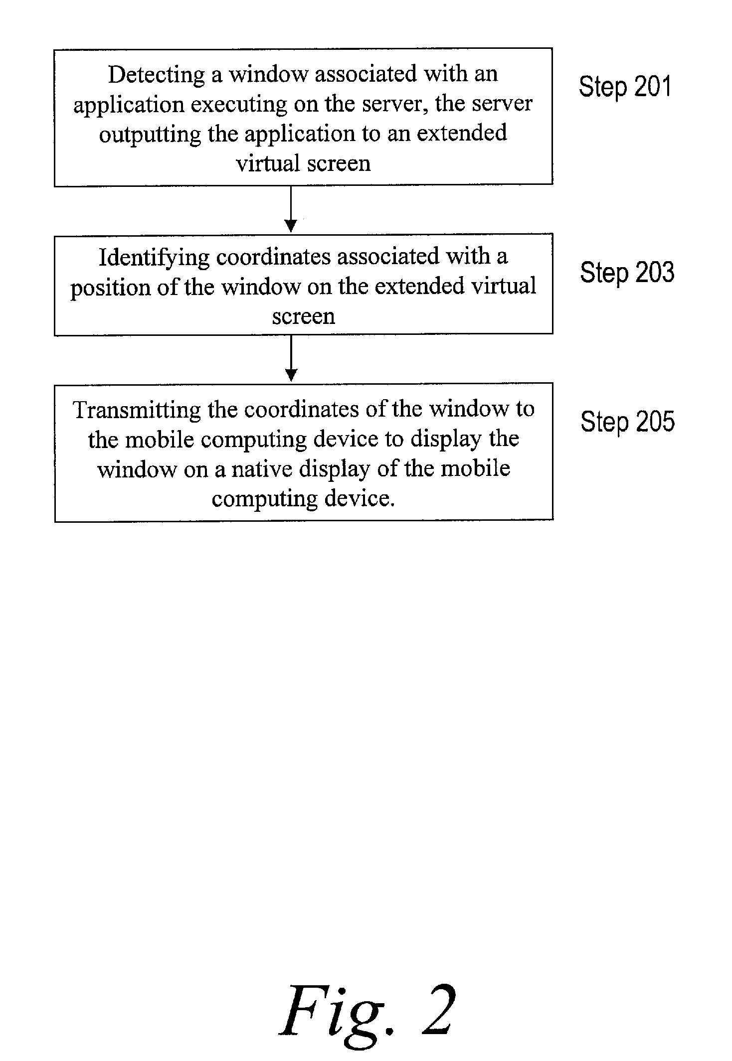Panning a native display on a mobile computing device to a window, interpreting a gesture-based instruction to scroll contents of the window, and wrapping text on the window