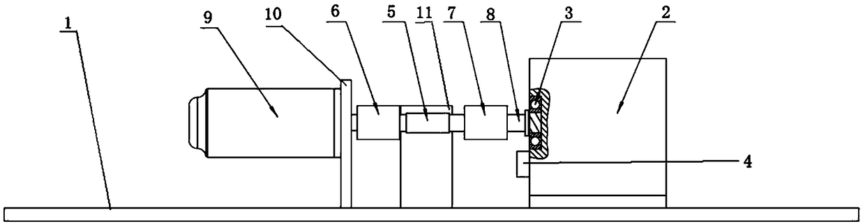 Device and method for testing waterproof performance of bearing seal ring