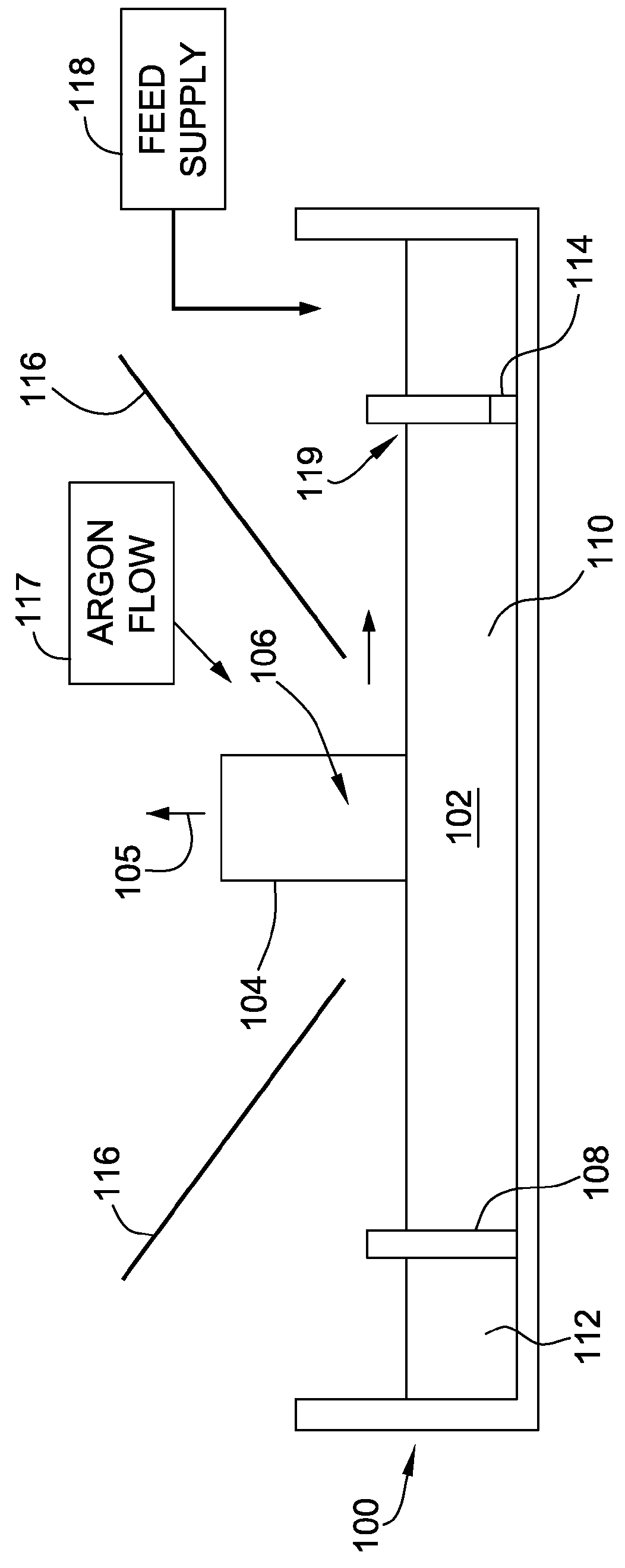 Weir for improved crystal growth in a continuous Czochralski process