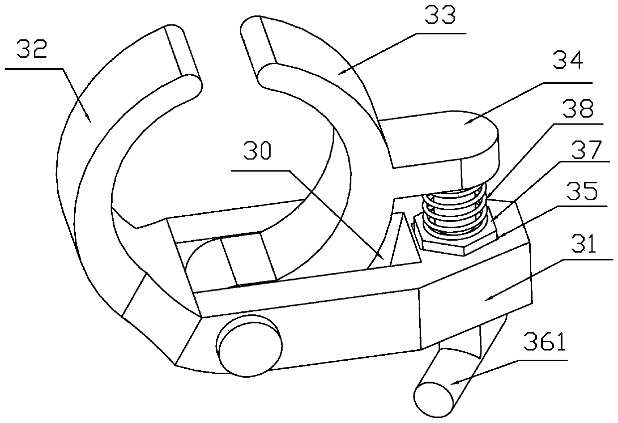 Lossless composite connecting device for positive pressure hair dryer or negative pressure hair dryer for mine