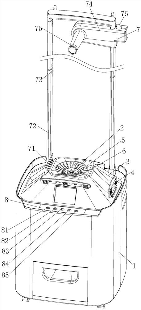 A household type automatic three-dimensional garment ironing machine and ironing operation method