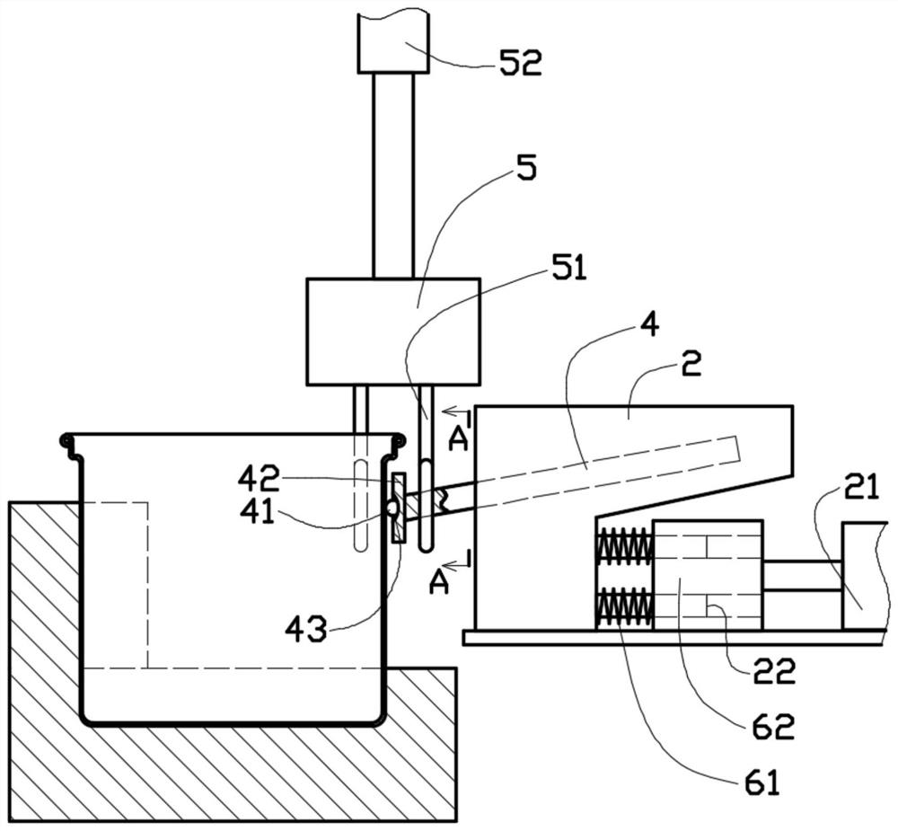 Full-automatic pot handle assembling device