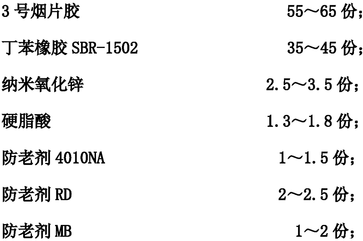 Graphene-modified rubber and preparation method and application thereof