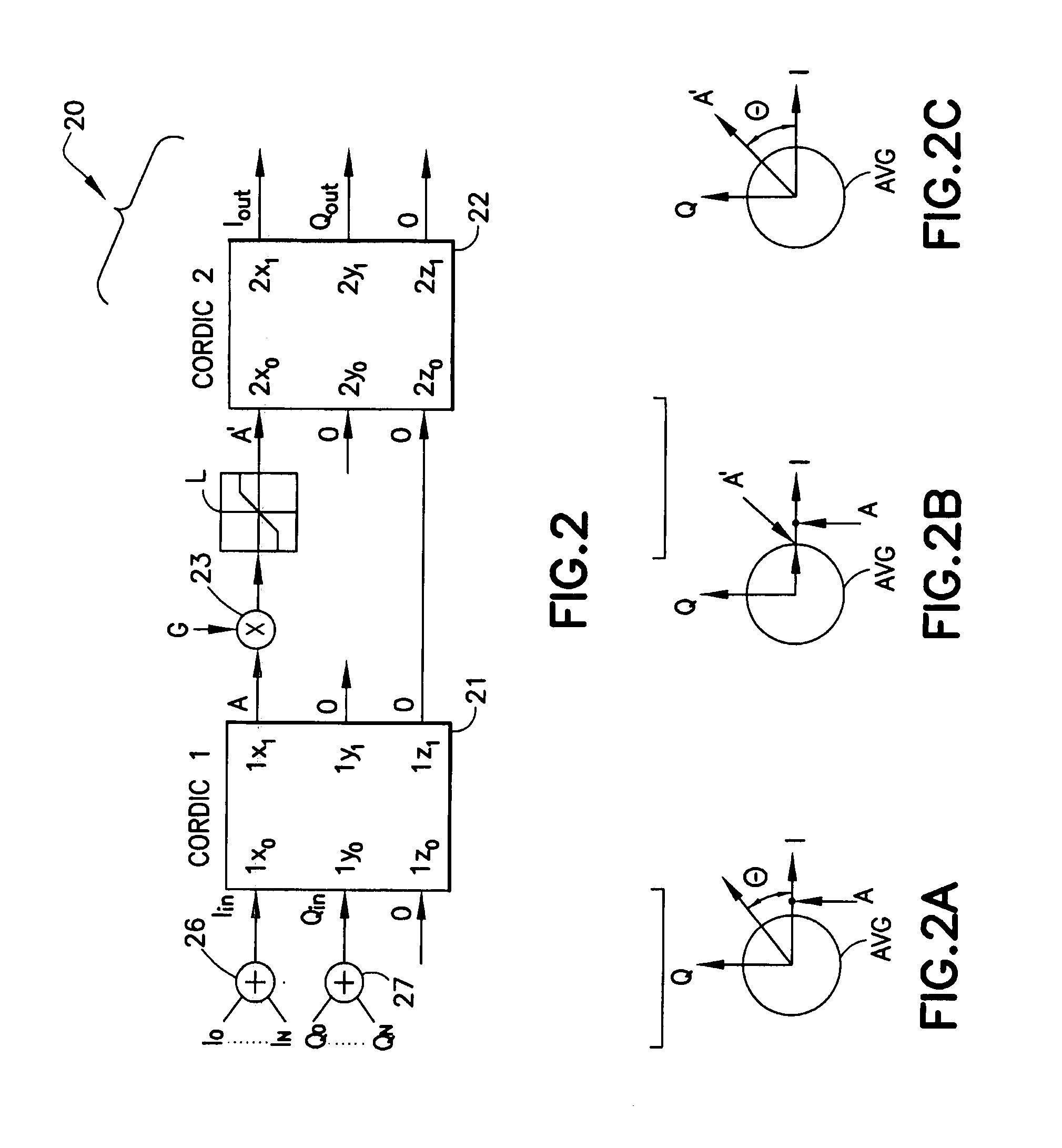 Method and system for baseband amplitude limiting