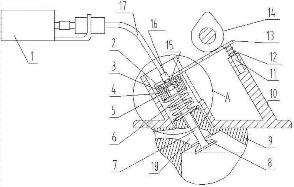 Experimental device for rotatable valve of engine