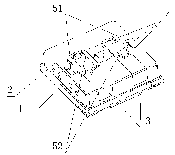 Non-stick tool with two mutual inductors placed on tray