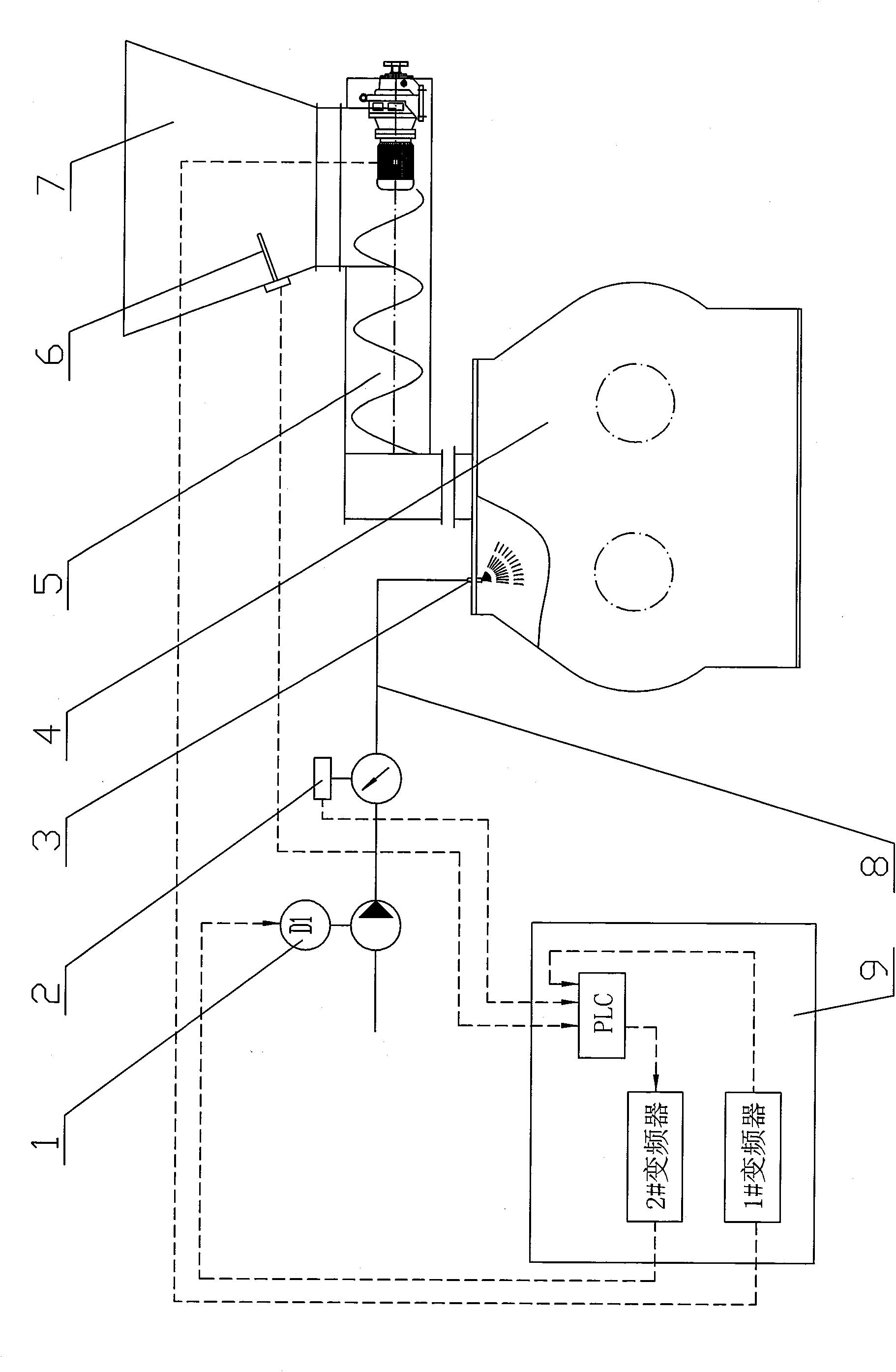 On-line water detection and pellet-fodder optimization device