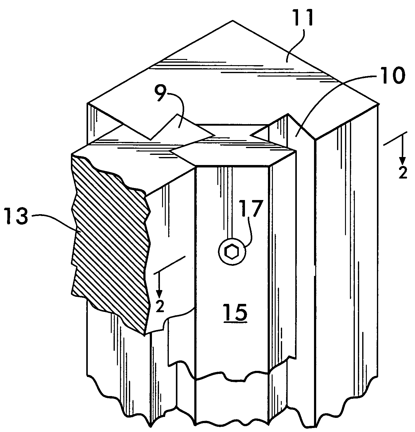 Releasable dovetail corner joint