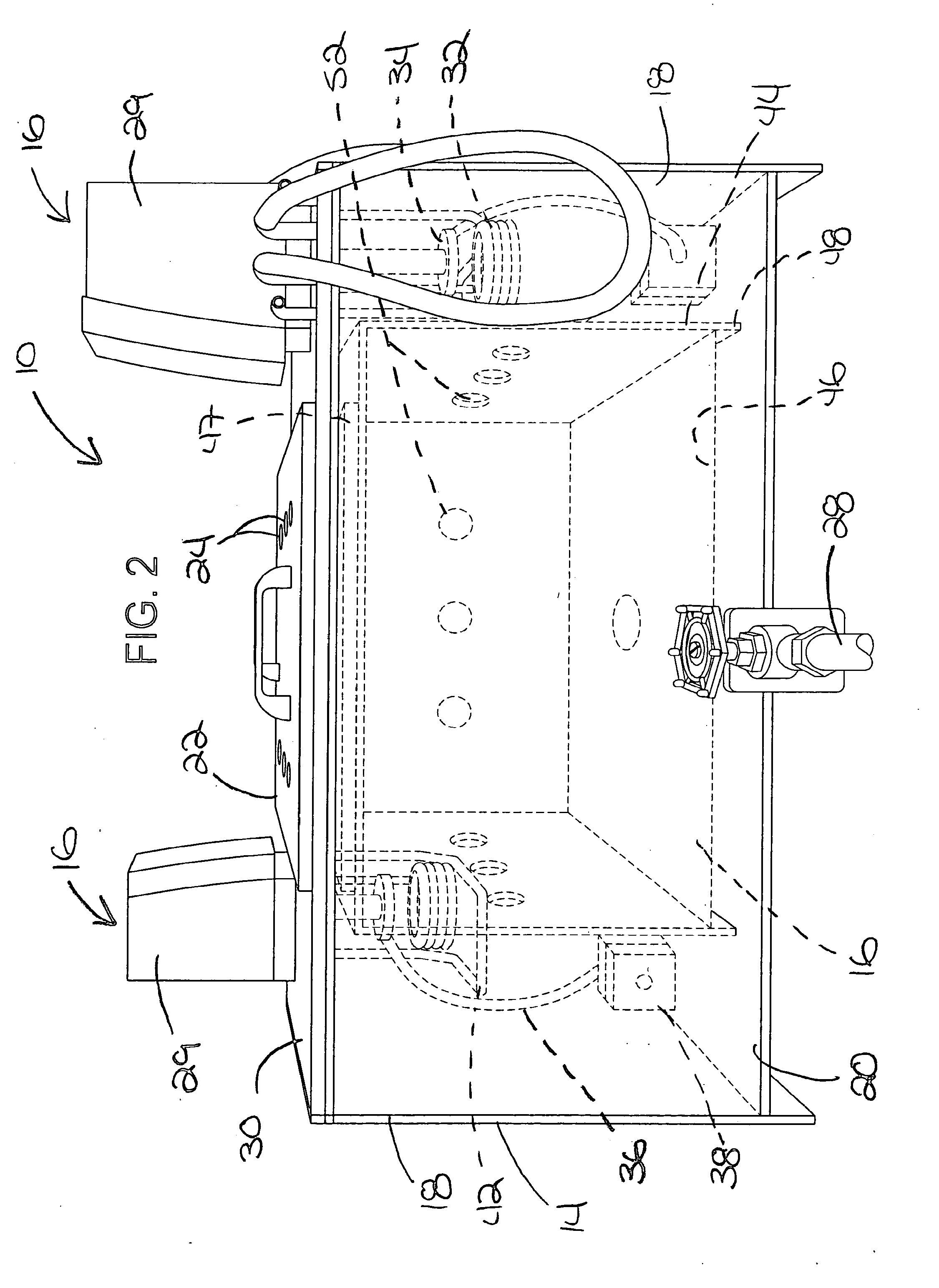 Apparatus for producing a biomimetic coating on a medical implant