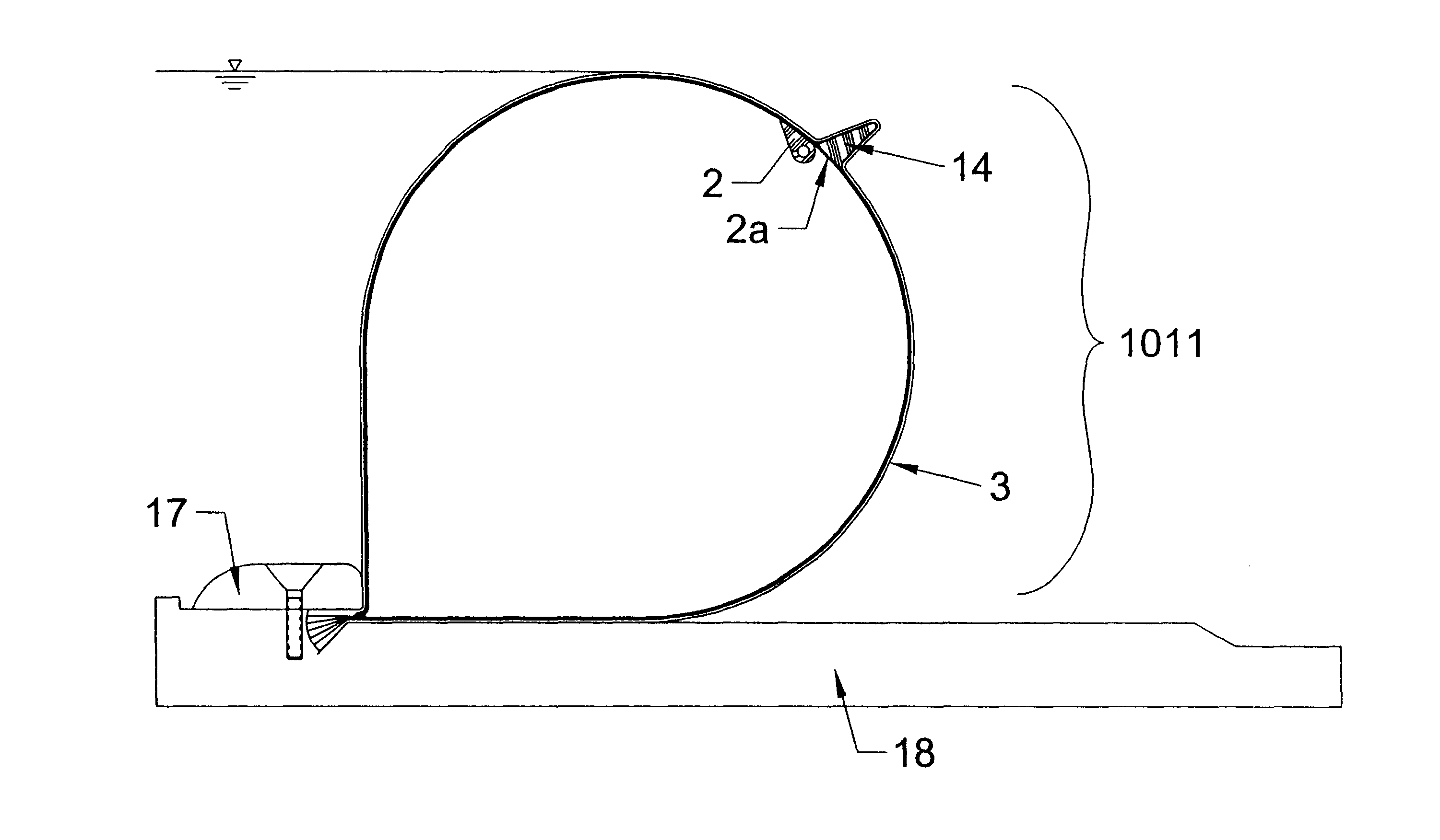 Water control gate and actuator therefore